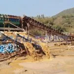 Россыпное золото барабанного скрининга