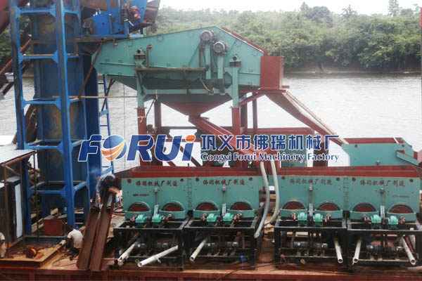 alluvial gold dressing plant in Liberian