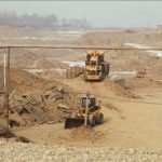 bulldozer mining for placer gold