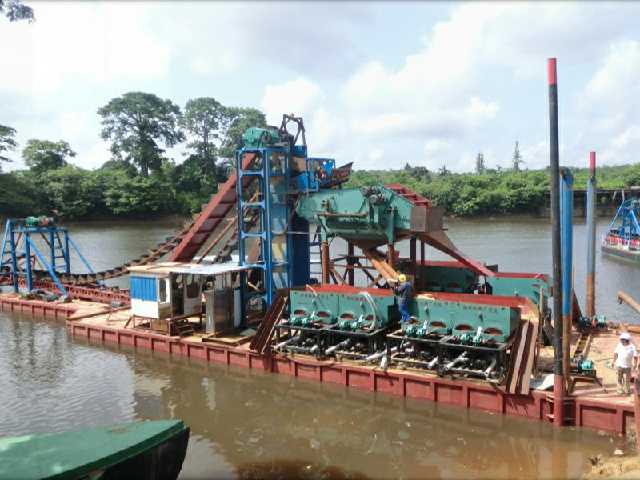 Alluvial Gold Beneficiation Plant in Liberian