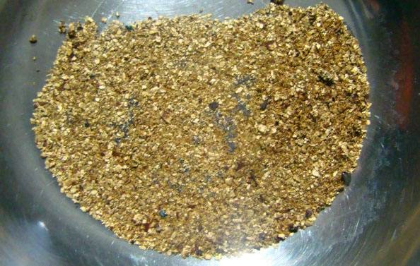 Result of Placer Gold Gravity Beneficiation