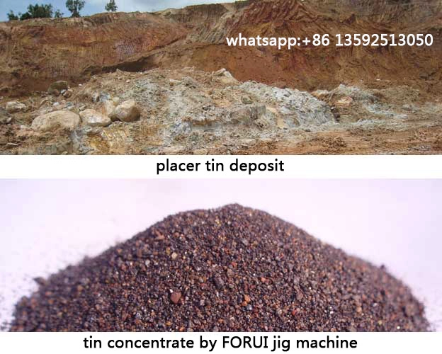 Concentrate of tin ore