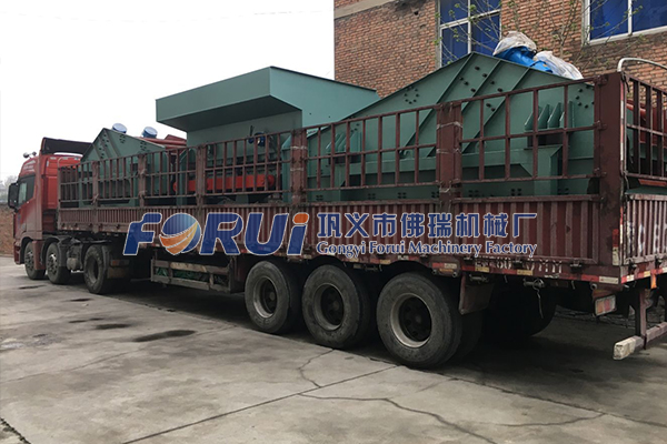 Hematite gravity processing equipment delivery site