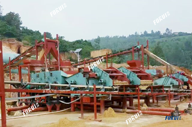 Customers in Rwanda are Processing Tantalum-niobium Ore Processing Products