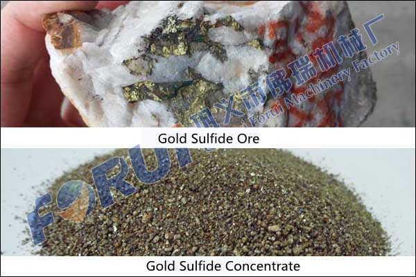 Henan Lingbao Customer Gold Sulfide Ore and Concentrate