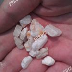Concentrate of barite obtained after beneficiation