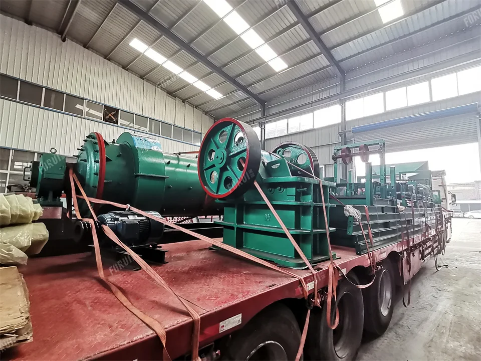 Delivered a copper slag processing line to Europe