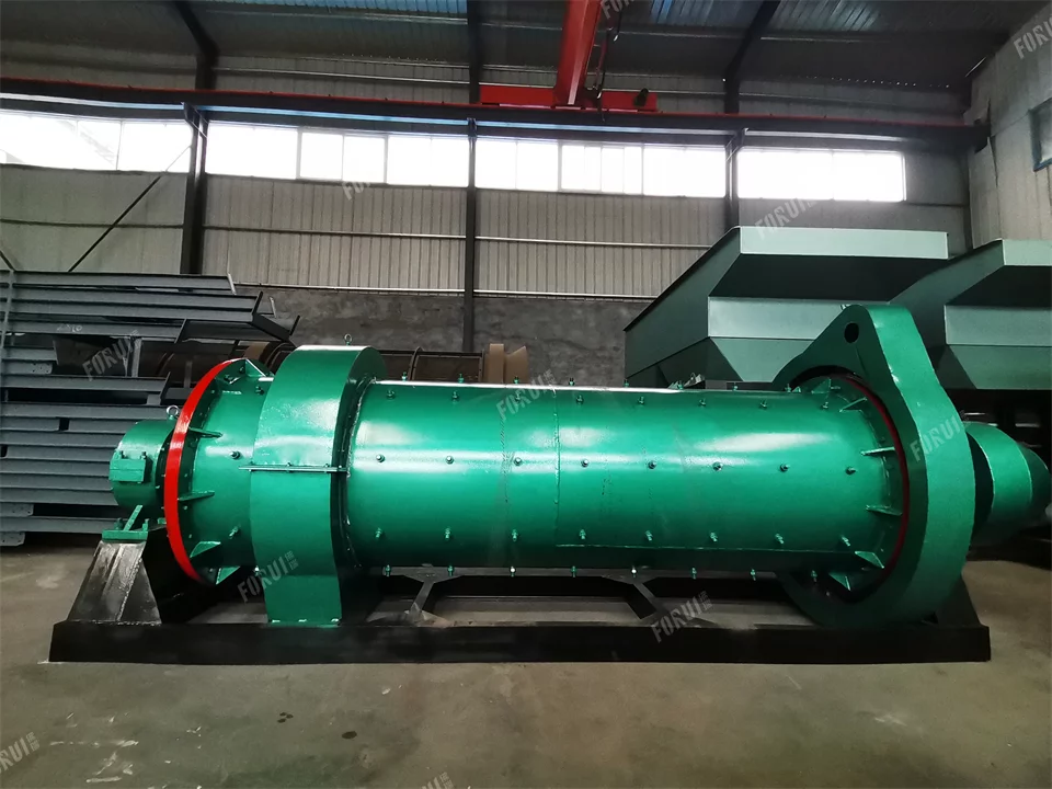 Delivered a copper slag processing line to Europe