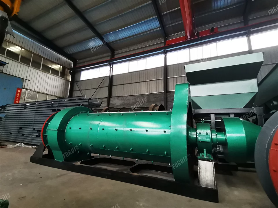 Delivered a copper slag processing line to Europe