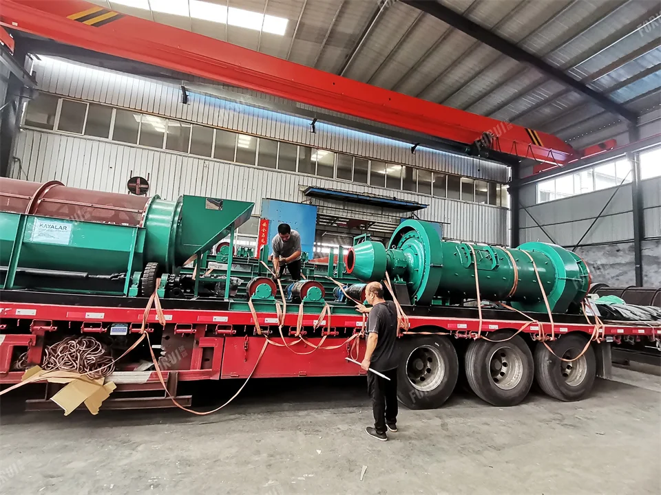Delivered a copper slag processing line to Europe