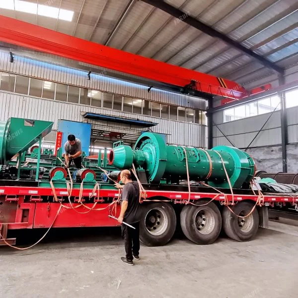 Delivered a copper slag processing line to Europe