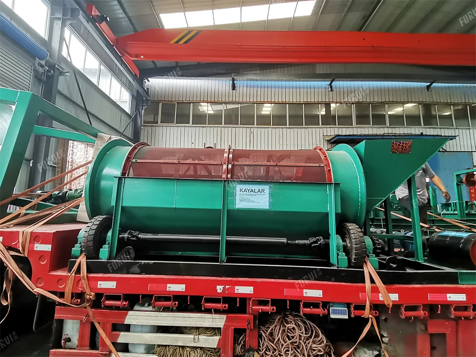 Delivered a copper slag processing line to Europe