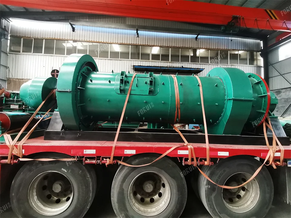 Delivered a copper slag processing line to Europe