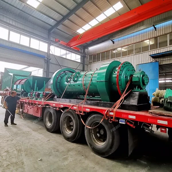 Delivered a copper slag processing line to Europe