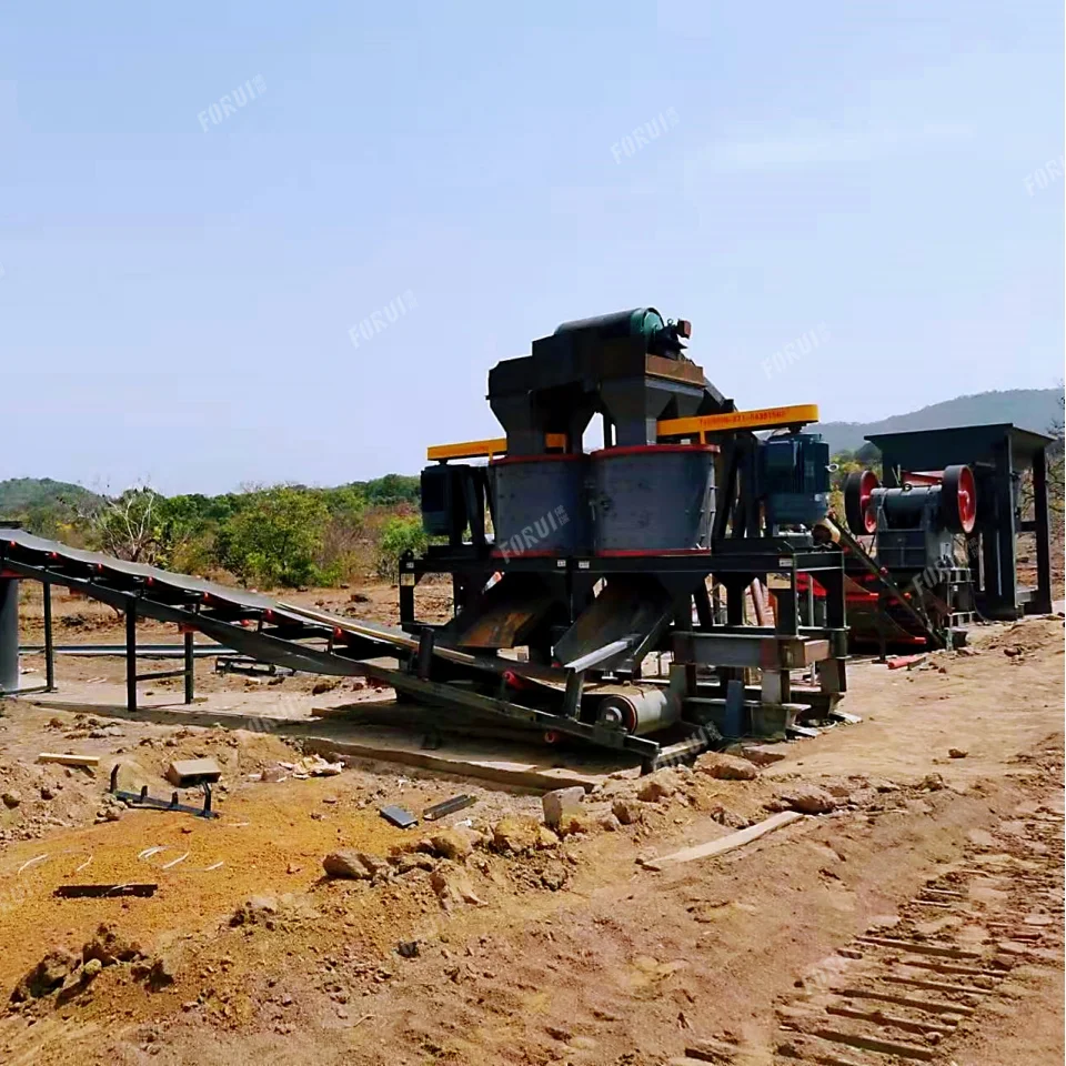 Guinea Alluvial Gold Processing 100TPH 1