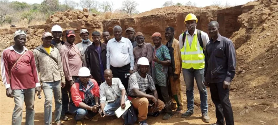 100TPH Gold Wash Plant in Guinea