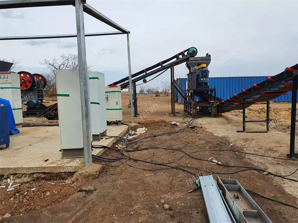 100TPH Gold Wash Plant in Guinea
