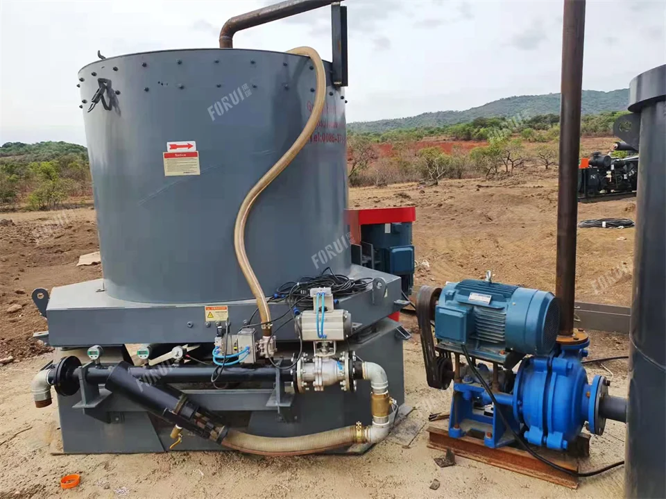 100TPH Gold Wash Plant in Guinea