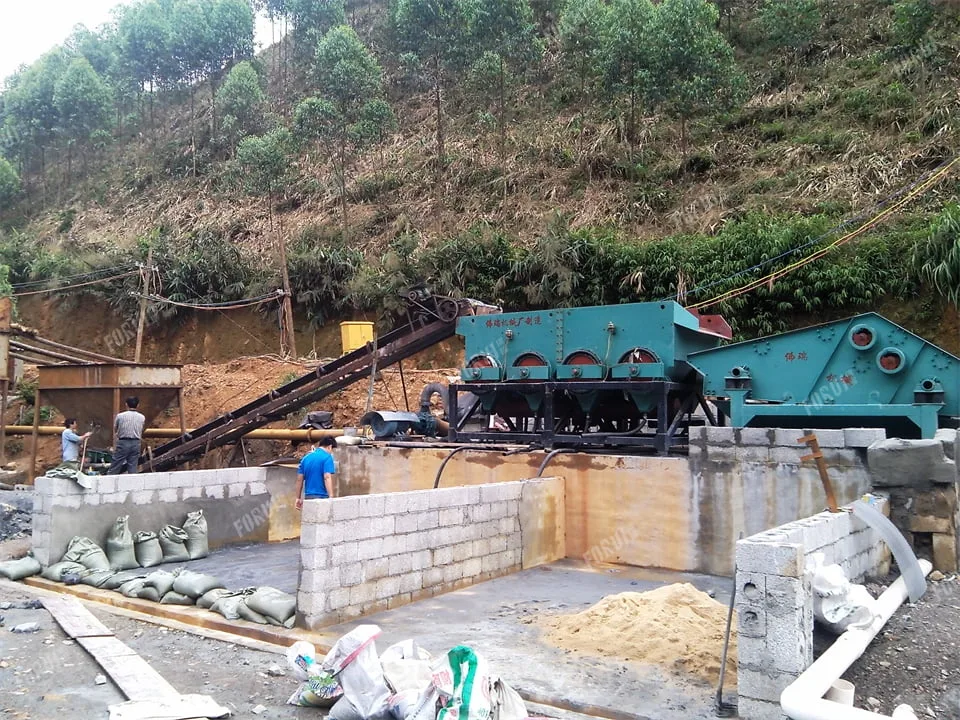 Stibnite Beneficiation Plant in Guangxi