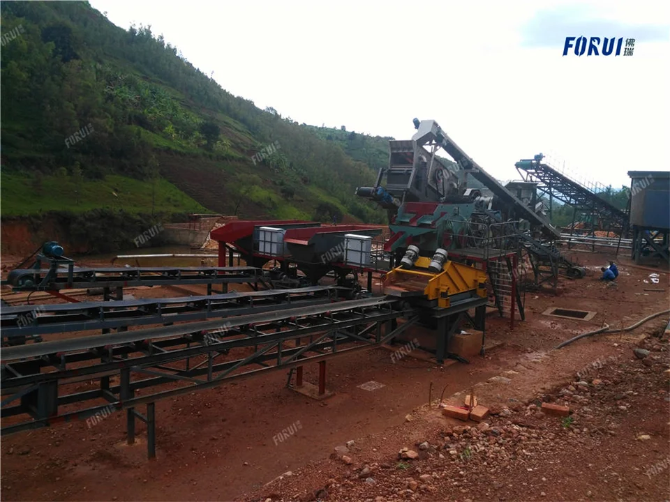 Tinstone Ore Beneficiation Plant in Rwanda