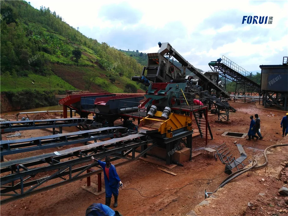 Tinstone Ore Beneficiation Plant in Rwanda